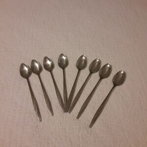 Vintage American Stainless IS U.S.A. Tea/Cocktail Stirrers X8